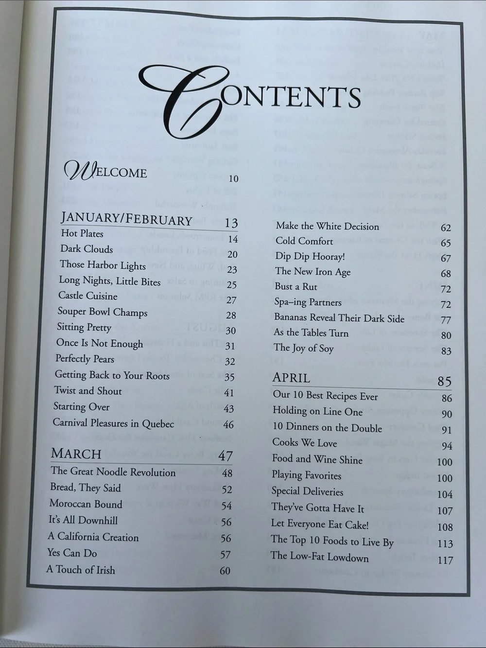 Cooking light Annual Recipes 1998 Cookbook - White